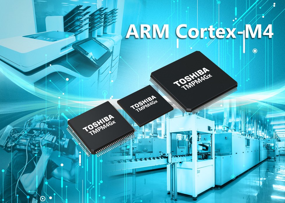 Toshibas ARM®-Cortex®-M4-basierte Mikrocontroller sorgen für schnelle Datenverarbeitung